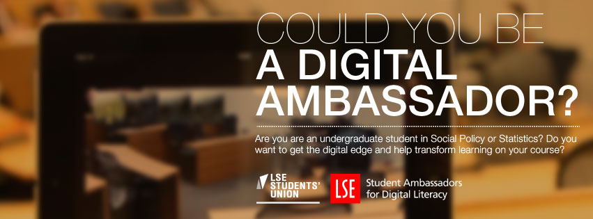 SADL banner: Could be a digital ambassador?