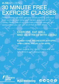 free exercise class flyer