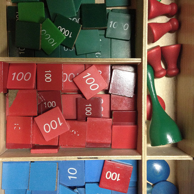 Montessori learning tools games counting math by Steven Depolo on Flickr